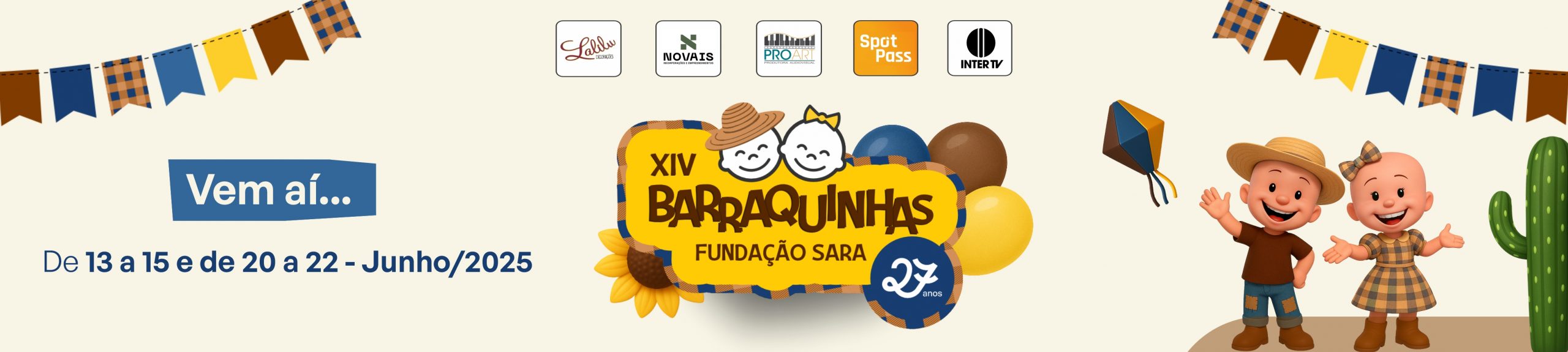 Barraquinhas da Fundação Sara